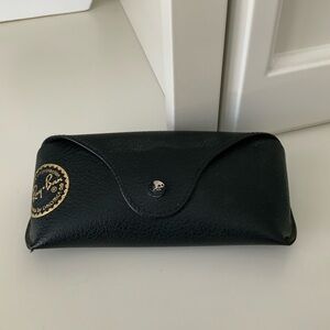 RAY-BAN Classic Snap Black Sunglasses Eyeglasses Protective Case